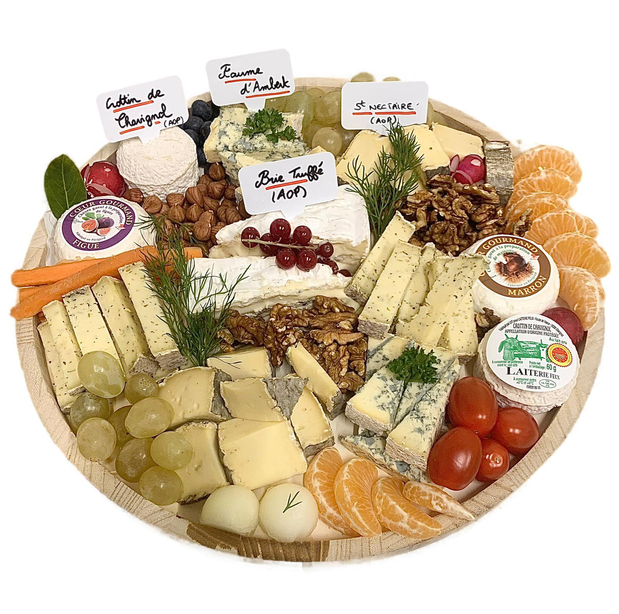 Le Plateau de fromages AOP/IGP (8/12 pers.)